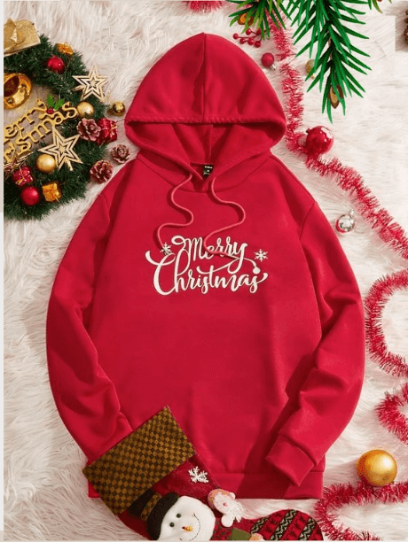 Худи подарочная новогодняя в коробке с открыткой