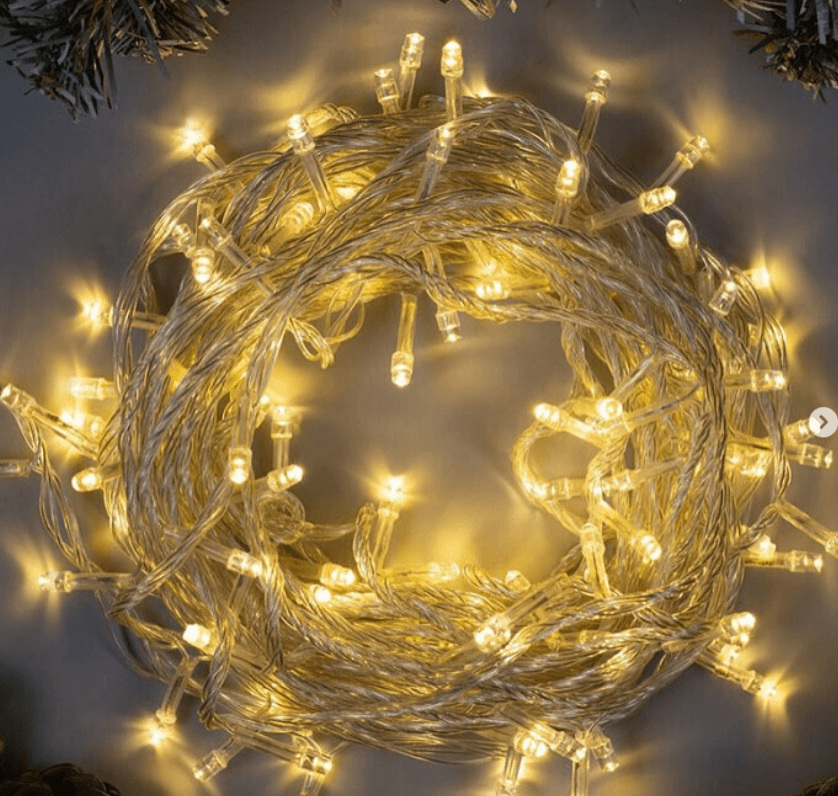 Новогодняя гирлянда обычная 20 м
