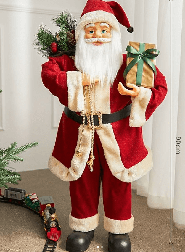 Новогодняя фигурка "Дед-мороз" 90 см