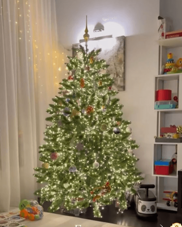 Гирлянда "Хвойная лапа" светодиодная 30 м