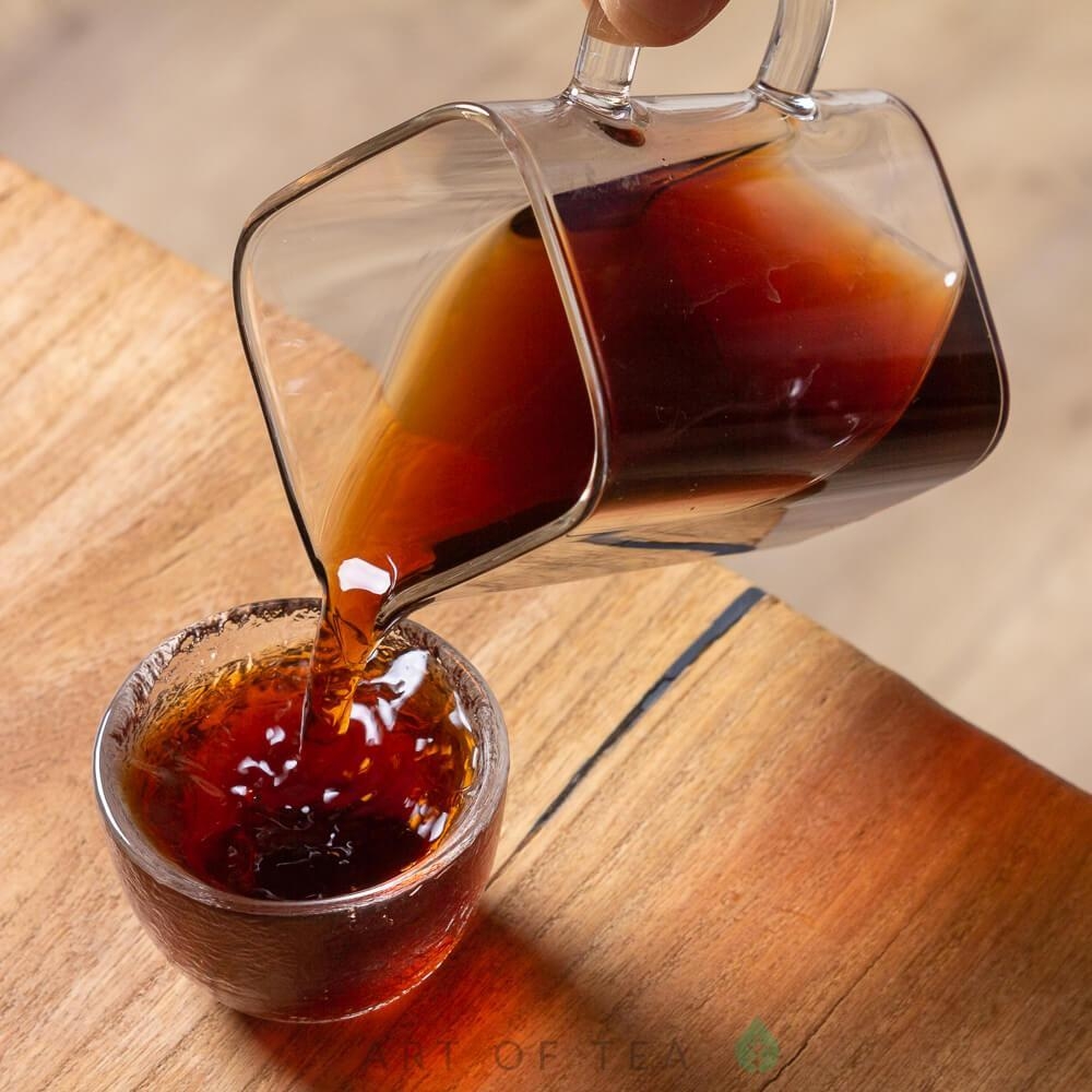 Шу Пуэр Сун Пин Ван, фабрика Лун Ван, 2012 год