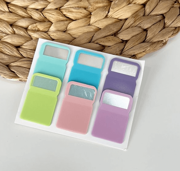 Яркие стикеры-закладки для записей и книг