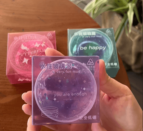 Слаймы с блеском / Сквиш / Тап