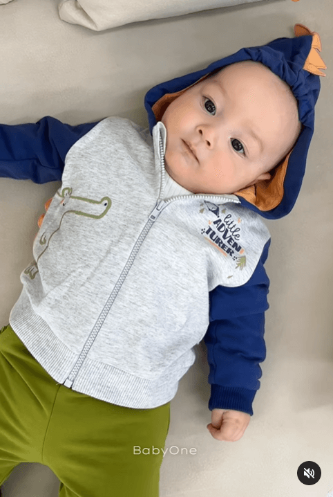 Двойка Bebetto для новорожденных спортивная хлопок