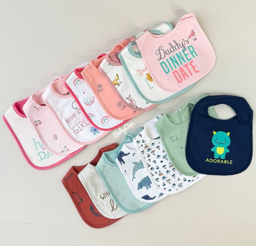 Слюнявчики непромокаемые для новорожденных