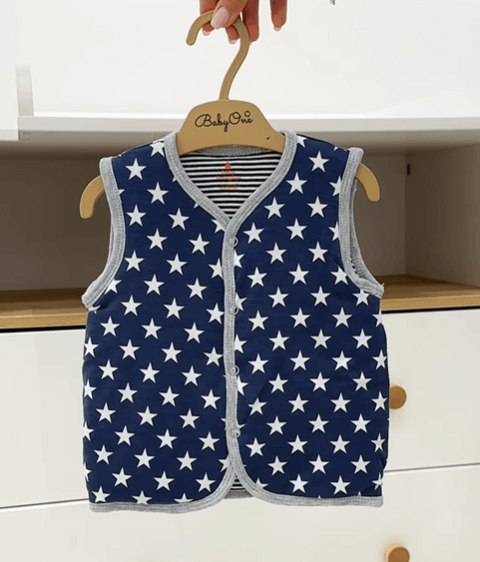 Жилетки теплые для новорожденных хлопок