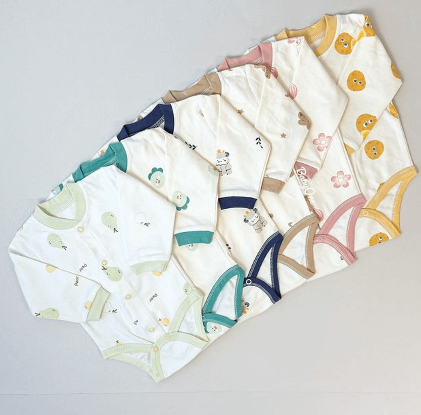 Боди Аистёнок  для новорожденных хлопок