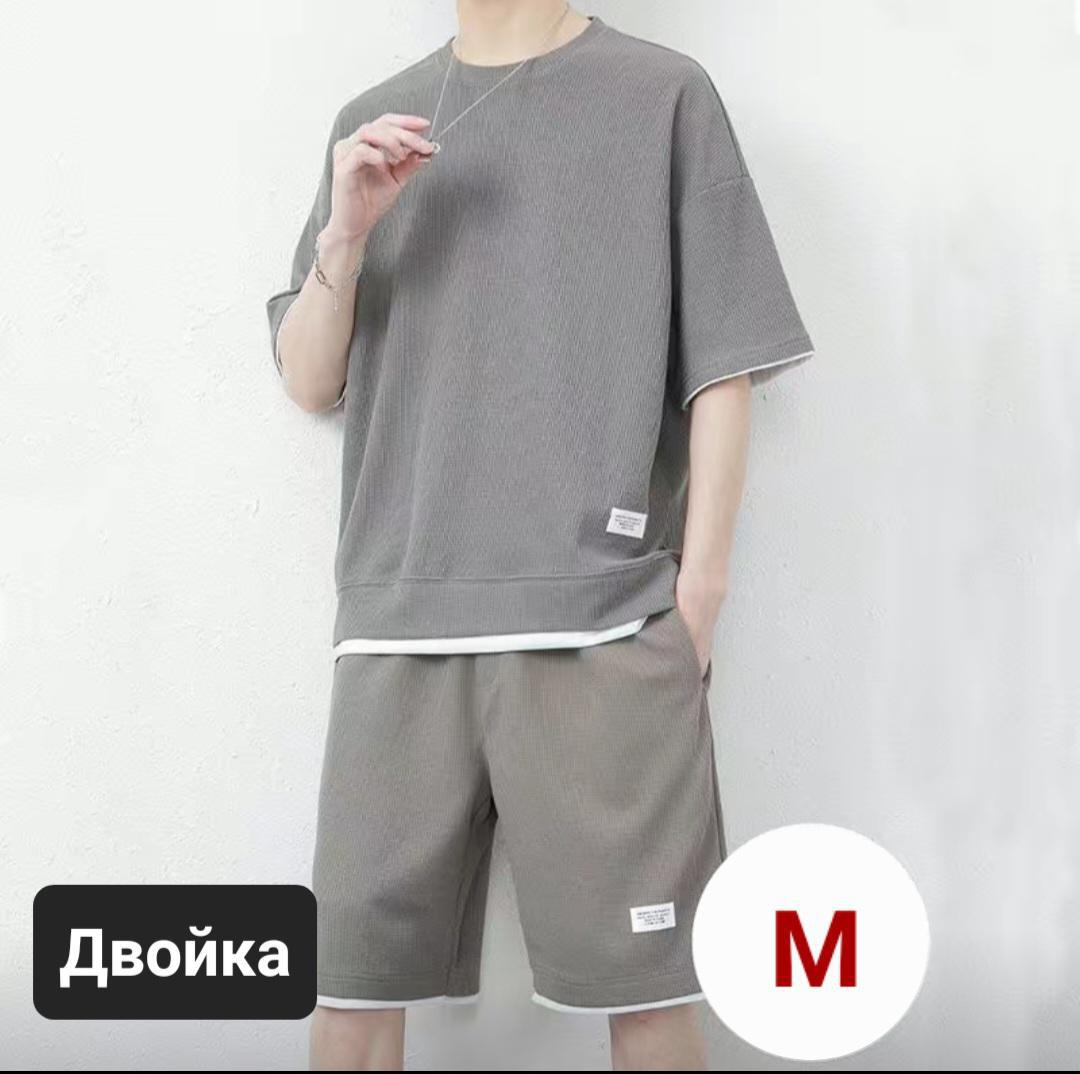 Двойка футболка + шорта Оверсайз (Размер М)