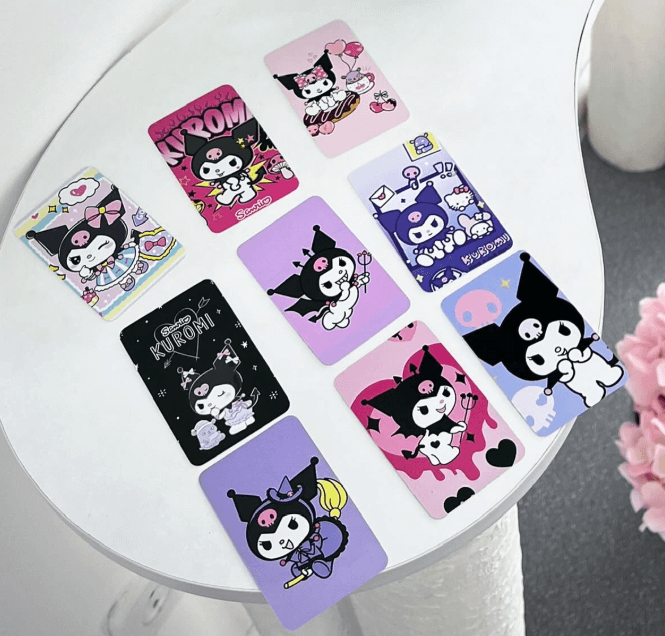 Ломо - карточки  с мультяшным персонажем «Kuromi”