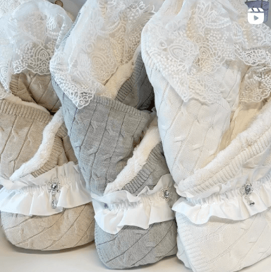 Конверт для новорожденных зимний