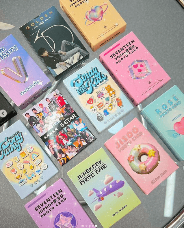 Ломо-карточки с k-pop артерами это настоящее искусство!