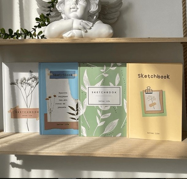 Фирменный sketchbook/Для тех, кто любит просто и со вкусом
