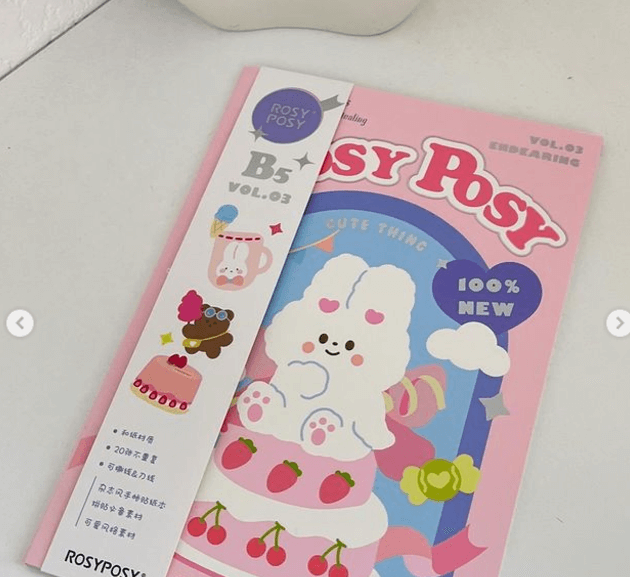 Идеальные стикербуки RosyPosy