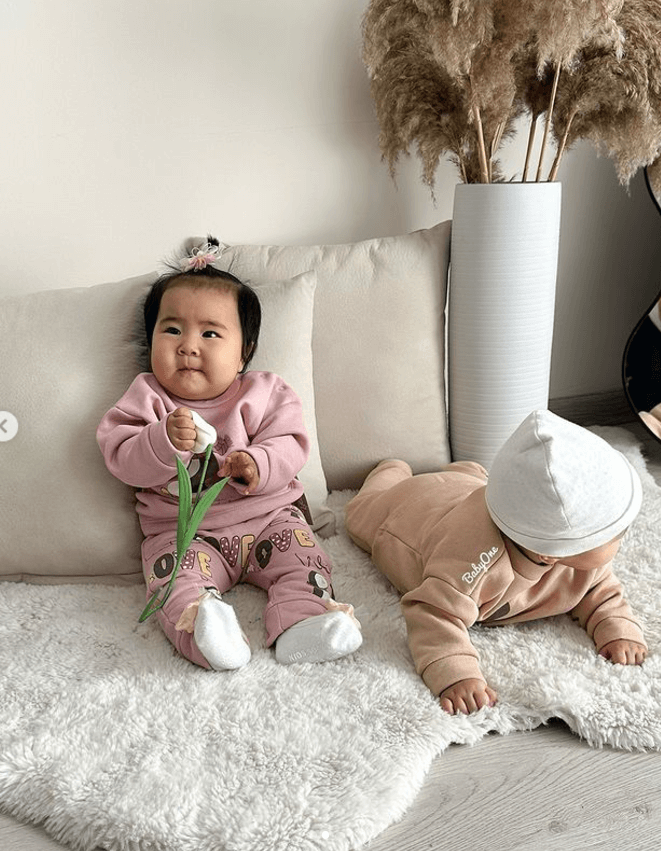 Двойка Flexi для новорожденных кофта+ штаны