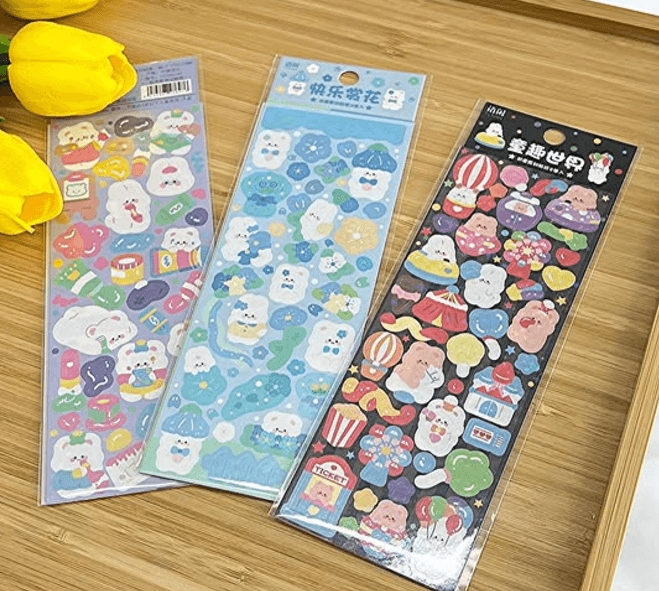 Милые наклейки в корейском стиле