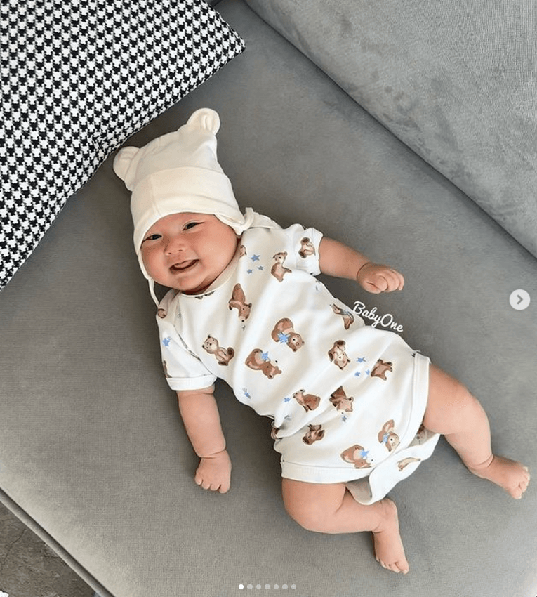 Боди-футболка BabyOne для новорожденных  хлопок