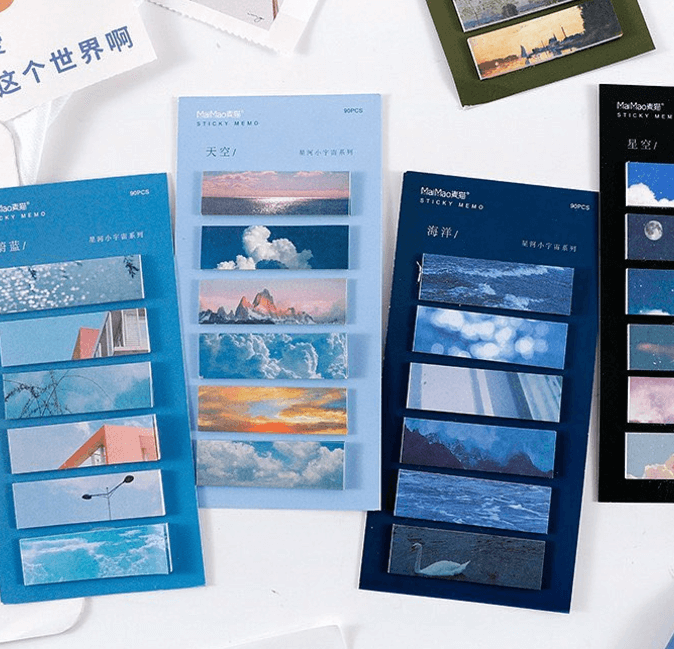 стикеры-закладки с картинками из Pinterest