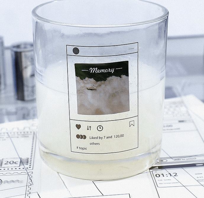 Наклейки на различные тематики в виде лент, на прозрачной основе