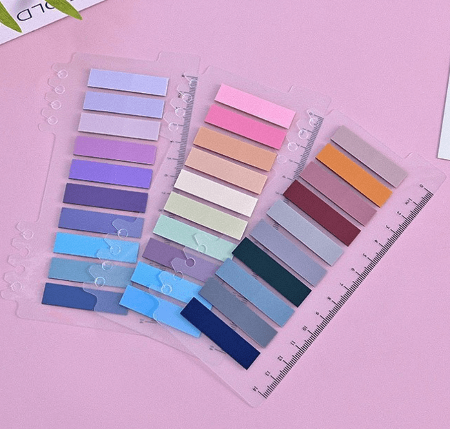 Бумажные стикеры закладки