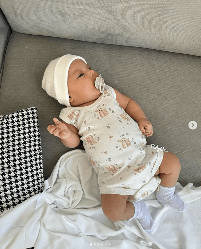 Боди-майка BabyOne для новорожденных хлопок