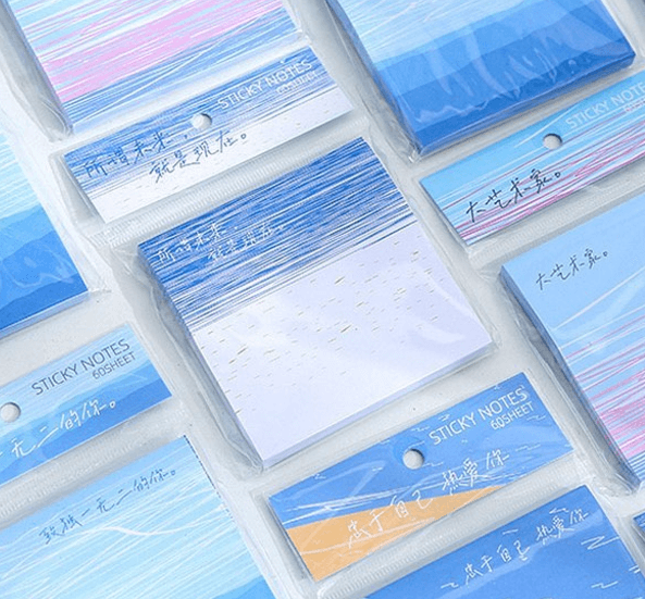 Стикеры для ваших заметок с красивыми принтами