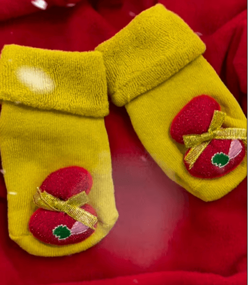 Новогодние носочки детские