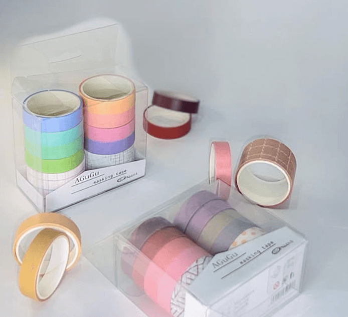 Милый  набор  10 скотчей разного диаметра