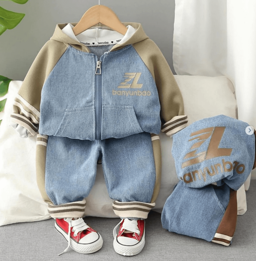Костюм двойка banyunbao ZL 28 hjcn 80-120 детский кофта+штаны