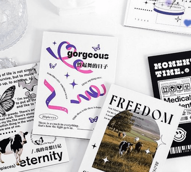 Стикербук – это альбом с наклейками.  / Эстетичный стикербук из pinterest