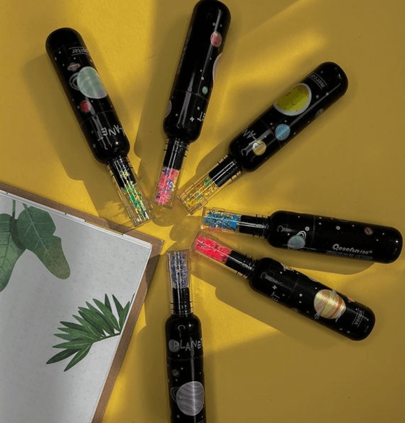 Мини-текстовыделители С блестками / эстетичные и милые