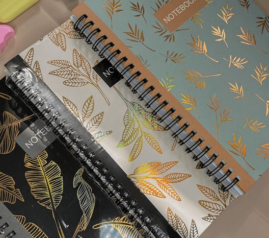 Блокнот в кольцевом переплёте