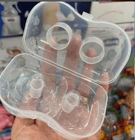 Накладки для груди из медицинского силикона для кормящих мам