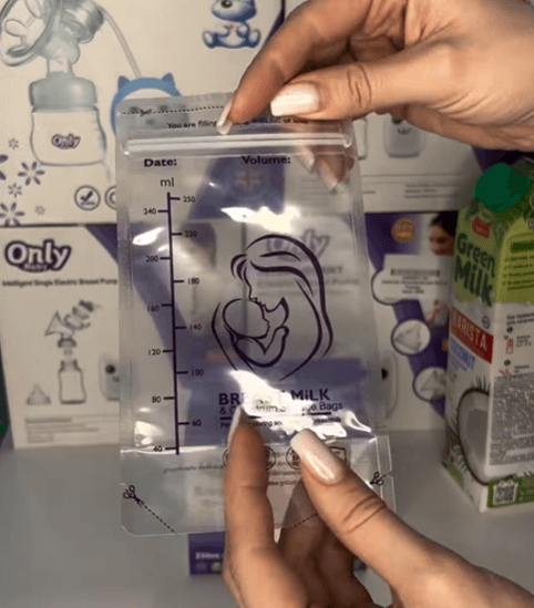 Пакеты для заморозки и хранения материнского молока