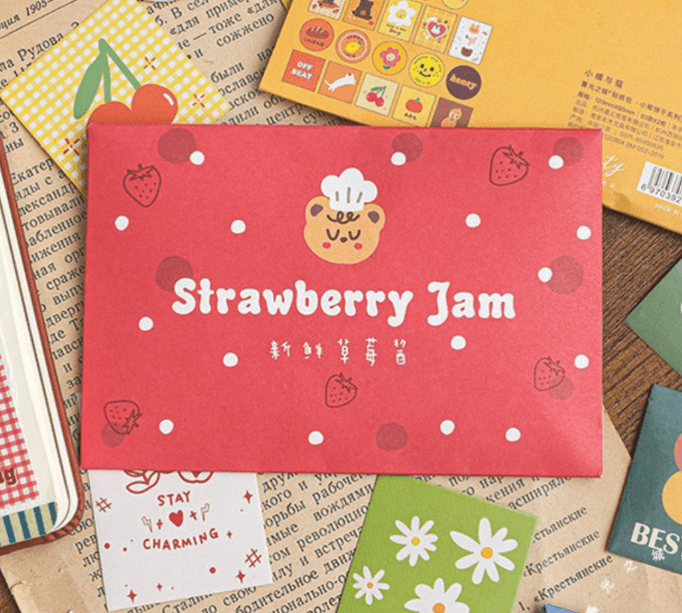 Милые Наклейки в конвертах