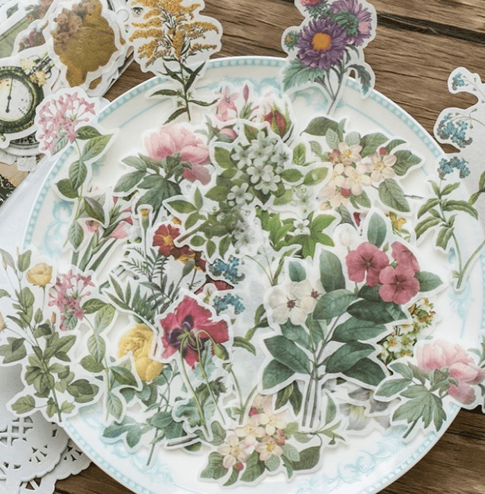 Наклейки в винтажном стиле