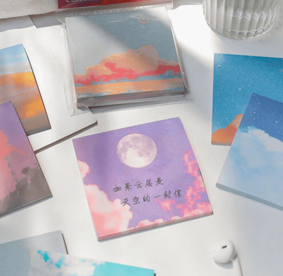 Стикеры «небо» / Эстетичные милые / Для заметок