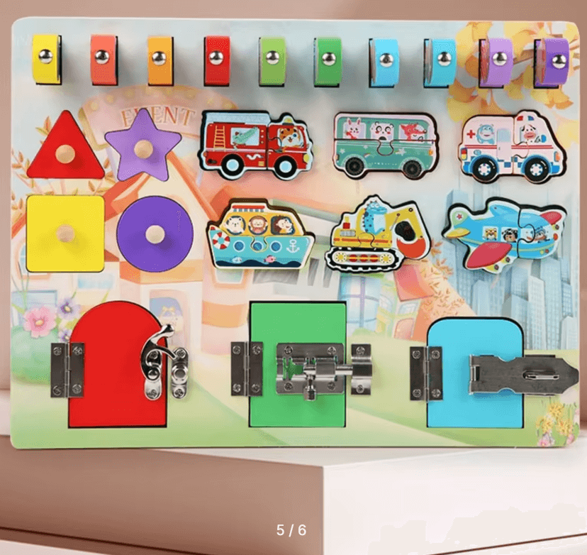 Развивающий бизиборд для детей