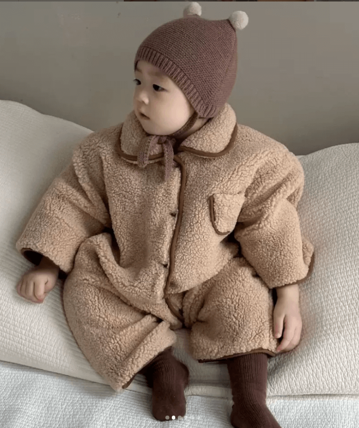 Двусторонний комбинезон TaNtaN детский теплый