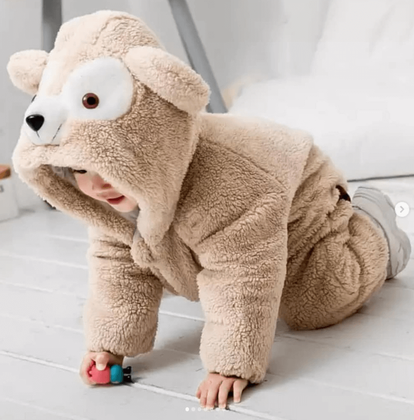 Комбинезон весна - зима для малыша от 6 м до 3 лет