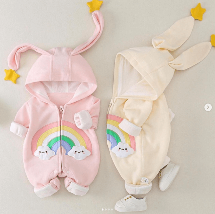 Комбинезон "Зайчик" для малышей весна-осень