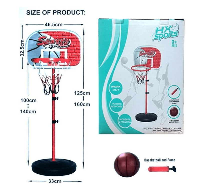 спортивно-игровой комплекс Баскетбол HX Sports 777-435, 33x46.5x160 см