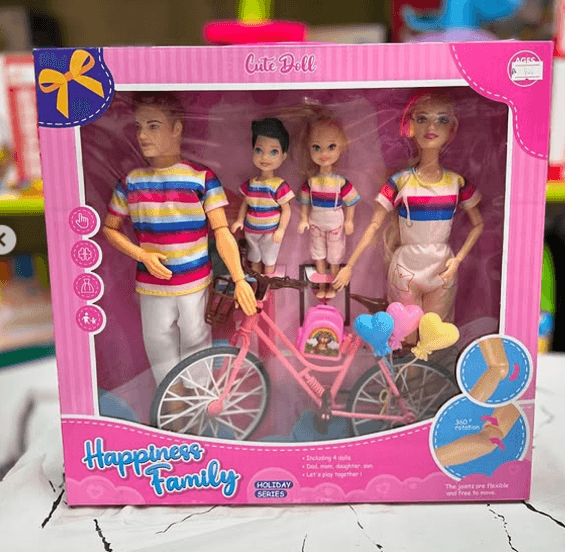 Барби , Кэн и их большая семья