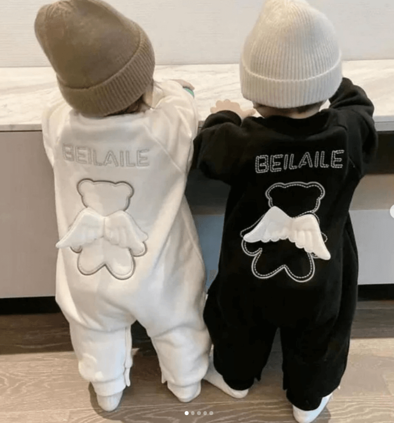 Комбинезон слип детский с толстым начесом