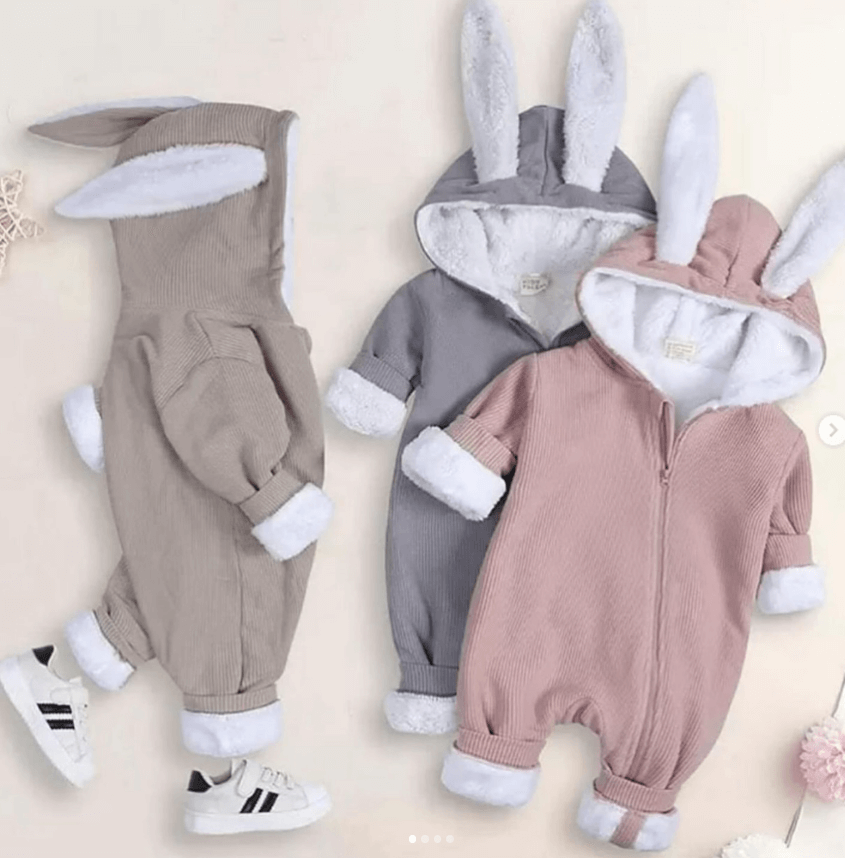 Комбинезон “Зайка” детский тёплый