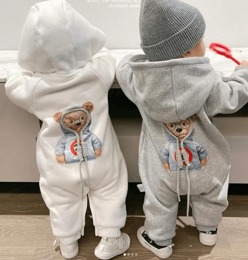 Комбинезон LUSHUDAO детский флисовый