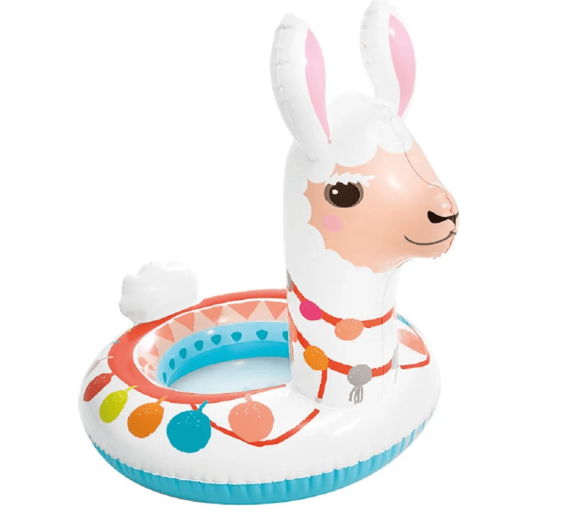 Круг для плавания Intex 59221 Wet Set Collection Лама 86 х 58 см