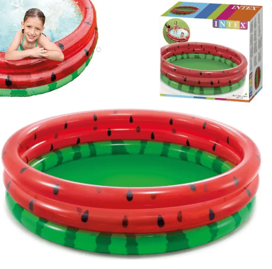 Надувной бассейн для детей Intex 58448 168х38 см, детский надувной бассейн круглый, большой для дома и дачи