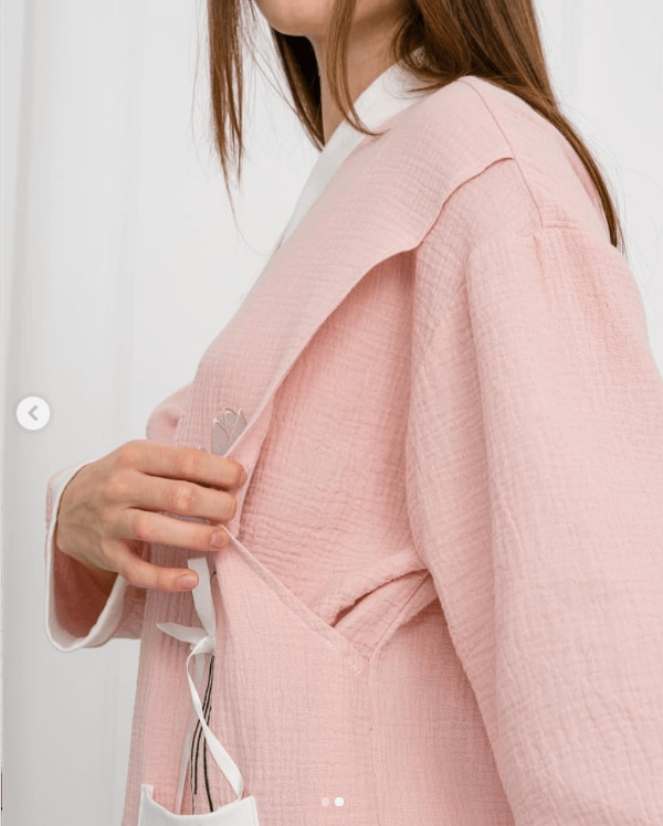 Муслиновые пижамы для кормящих мам