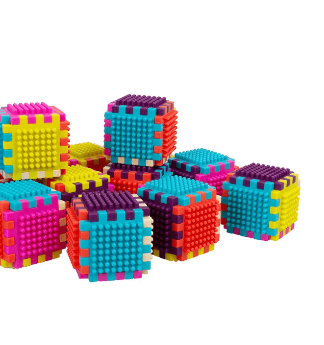 Большой Игольчатый конструктор для развитие моторики / Блочный конструктор для малышей