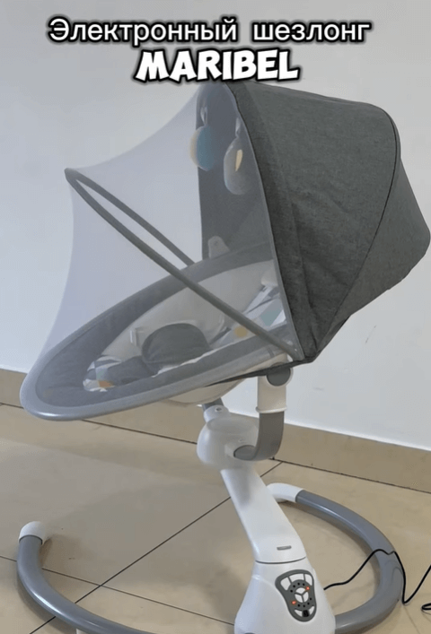 Электрокачеля-шезлонг для новорожденных